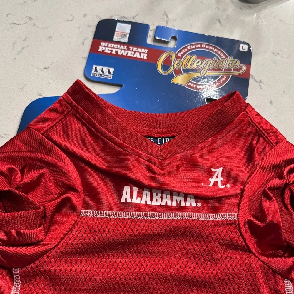 Alabama Crimson Tide 00 Dog Jersey Large - Picture 1 of 9